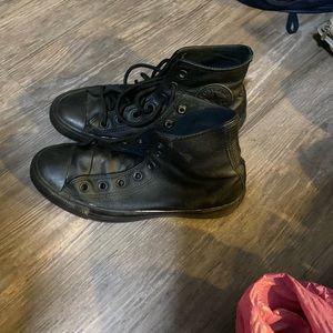 All black converse